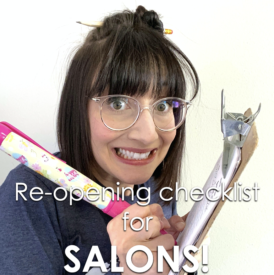 re-opening checklist for salons